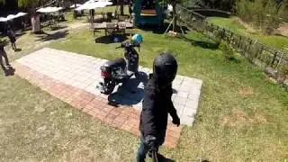 我的 Kymco KTR 150 - 阿姆坪飛行