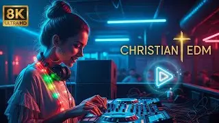 Christian EDM 2025 🔥 Worship Techno Mix 🎶 Gospel EDM Praise, Faith Beats 💜 Uplifting Christian Songs
