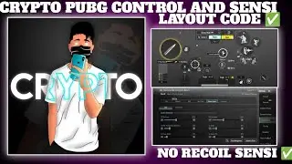 (2023) CRYPTO PUBG SENSITIVITY NEW// CRYPTO PUBG CONTROL CODE BGMI// #crypto SENSITIVITY ALL SETTING