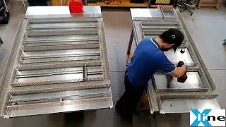 Assembling and wiring electrical cabinet - Assemblaggio e cablaggio quadro elettrico in TIME LAPSE