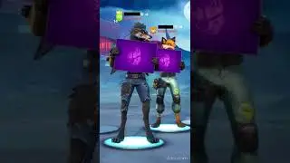 Synchron Karten-Emote! Wolf und Fuchs Duo #fortnite  #shorts