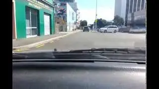 Car Journey Through New Plymouth , New Zealand