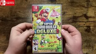 New Super Mario Bros U Deluxe Nintendo Switch Unboxing