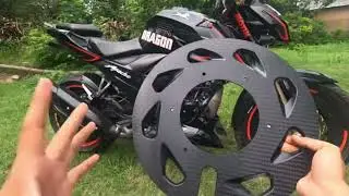 TRYFLY New bike wheel cover