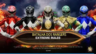 WWE 2K24 LUTA DOS RANGERS