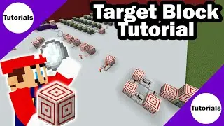 How to use the Target Block in Minecraft 1.16 // Tutorial for the Target Blocks // NLG Project?