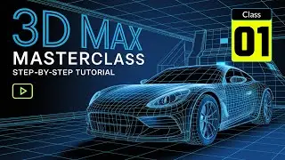 3D Max 2024 Tutorial: The Ultimate Beginner's Modeling Guide!