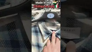 Made In India Clothes In Italy🇮🇹 Showrooms | Aswin Traveller