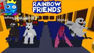 Playing As Deer, Owl, Ram, Bat And Polar & In Rainbow Friends 1 Full Gameplay