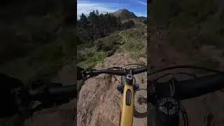 don't fall off ... Gnarly Nun is Rough and Rocky . #mtb #emtb #smallyoutuber #rock