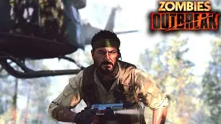 COD: Cold War Zombies Solo Outbreak Gameplay With M1911 with Frank Woods (No Commentary)