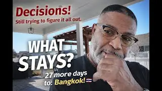 What Stays, What Goes | Downsizing My Home for My Move to Bangkok, Thailand