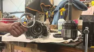 Case saver made for the 46re, 518 transmission. Race truck. Snap ring groove.