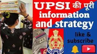 UPSI New vacancy 2023 | Upsi 2023 full Strategy , Syllabus & UPSI full GS analysis 2023-24 |