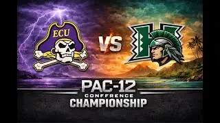 UNITS Dynasty | PAC-12 Conference Championship, Season 4 | ECU vs Hawaii