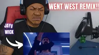 BRO CAN'T BE STOPPED!!! JaYy Wick - Went West Remix (Studio Session)  *JaYy Wick went west REACTION*