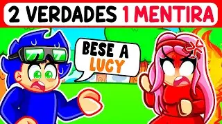 Jugamos 2 VERDADES y 1 MENTIRA en Roblox SNAPCHAT!