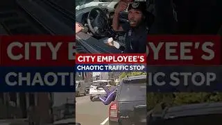 Boston city employee's chaotic traffic stop caught on camera