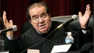 Mark Justice Scalia's Dissent's Words (Maryland V. King)
