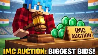 The BIGGEST Minecraft Auction in India! (IMC Audition🔥)