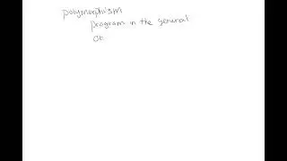 Intro to Polymorphism in C#