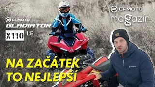 Ideální začátek pro mladé jezdce | CFMOTO GLADIATOR X110 LE