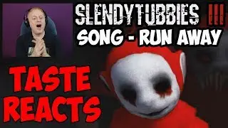 TASTE REACTS #5 - SLENDYTUBBIES 3 SOUNDTRACK: RUN AWAY - OUTSKIRTS DAY | SPIDER PO OST FIGHT MUSIC
