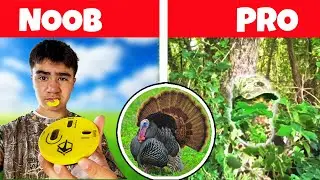 NOOB vs PRO Turkey Hunting Challenge!