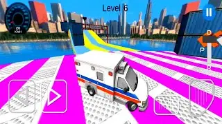 Ambulance Rescue Driving Simulator - Offroad Van Emergency Helicopter Drive | Shakya Kids