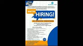 Global TVS company job opening at Trichy #trichyjobs #foxconn #job #urgenthiring #hyderabadjobs