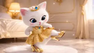 👑 Princess Kitty&rsquo;s Royal Story | Cute Fairy Tale Cat Animation 🐱✨#PrincessKitty #CuteCat #RoyalCat