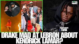 LeBron James Chooses Sides? Attends Kendrick Lamar&rsquo;s Pop-Up Amid Drake Beef | Its Up There Podcast