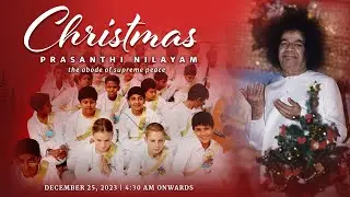 Children's Choir | Christmas Celebrations | Evening Program | Dec 25, 2023 | Prasanthi Nilayam