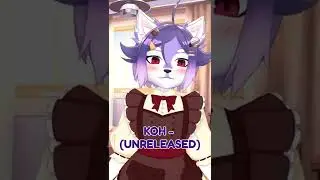 My music is on all platforms 🎵 #vtuber #twitch #furry