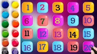 1 to 20 Number Counting #Counting #Numbers #1to20