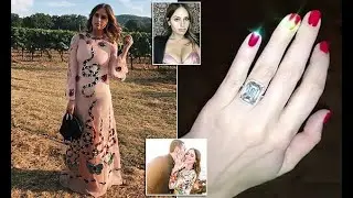 Dell heiress flaunts 12 carat engagement ring
