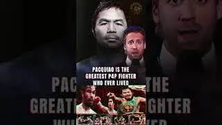Pacquiao is the Greatest Pound for Pound Fighter who ever lived #boxing #boxinggreat #goat