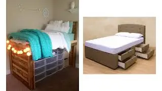 Excellent Bed with Storage Underneath Mattress For Tidiness Of Rooms