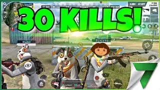 30 KILL SQUAD GAME! NEW PERSONAL RECORD!! | Rules of Survival