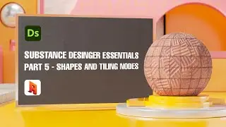 Substance Designer Essentials Part 5 - Shapes and Tiling Nodes in Hindi