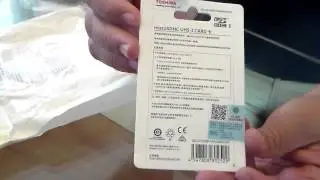 TOSHIBA Exceria 16GB Micro SDHC UHS-I Memory Card 48MB/s Class 10  unboxing from gearbest.com