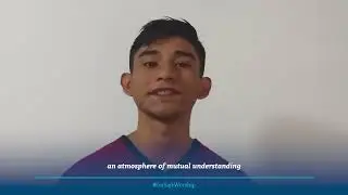 #UNAOC Young Peacebuilder Tom&aacute;s C&eacute;spedes from Argentina 🇦🇷 joins the call to action #forSafeWorship