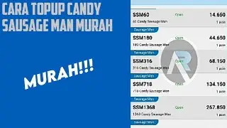 Cara topup candy sausage man murah