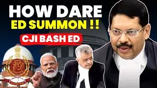 ED CAN'T SUMMON!! CJI BASH ED ACTION #lawchakra #supremecourtofindia #enforcementdirectorate