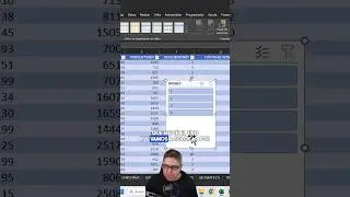 Segmentación de datos en un formato de Tabla #excel #shots