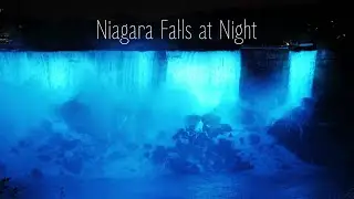 Help Me Relax and Sleep Sounds - Niagara Falls at Night