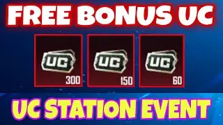 FREE BONUS UC IN BGMI/PUBG || UC STATION NEW EVENT COMING🔥