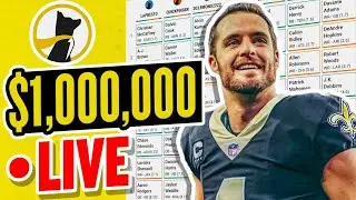 $1M Underdog &ldquo;Big Board&rdquo; Draft w/ Justin Herzig