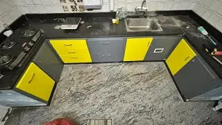 Old kitchen problems ku full stop ✋New UPVC Modular Kitchen ✅🤍💛Trendy Color Combo📞 LORA Anterio#upvc