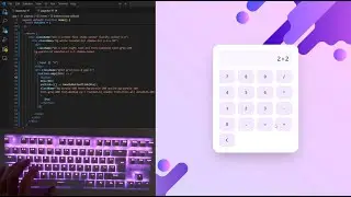 Late Night ASMR Programming 🌙 | Calculator App Coding | No Talking